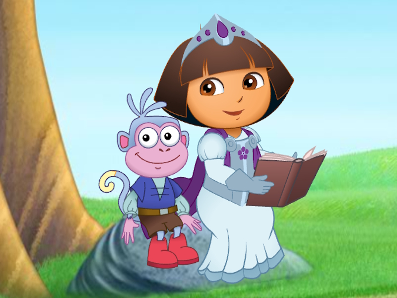 Dora The explorer Dora's Royal Rescue 🕹️ Main secara dalam talian di SGameS