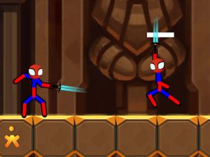 Permainan Stickman Battle Fighting talian