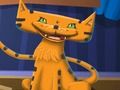 Permainan Kucing yang mengagumkan bersendirian di rumah talian