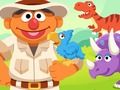 Permainan 123 Sesame Street: Penjagaan Hari Dinosaur Ernie  talian