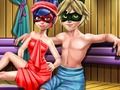 Permainan Gadis Bertitik Menggoda di Sauna talian