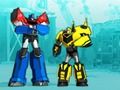 Permainan Transformers. Robot dalam Penyamaran: Penyerang Mini Super  talian