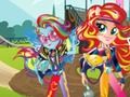 Permainan Gadis dari Equestria. Permainan Persahabatan: Motocross  talian