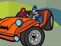 Permainan Buku Mewarna Kereta Superhero  talian