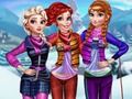 Permainan Fesyen Winter Gadis  talian