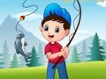 Permainan Jigsaw Memancing  talian