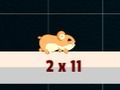 Permainan Penggandaan Grid Hamster  talian