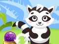 Permainan Raccoon Shooter Bubble  talian