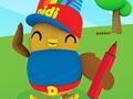 Permainan Didi dan Kawan: Buku Mewarna  talian