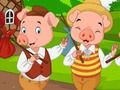 Permainan Jigsaw Keluarga Babi  talian