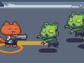 Permainan Kucing Penembak vs Zombie talian