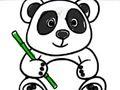 Permainan Kembali ke Sekolah: Mewarna Panda  talian
