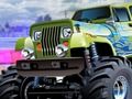 Permainan Bersenam di Pantai dengan Monster Truck talian