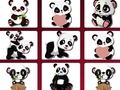 Permainan Tantangan Memori Panda Comel talian
