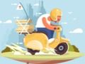 Permainan Teka Scooter Bandar Puzzle talian