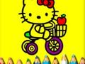 Permainan Kembali ke Sekolah: Mewarna Kucing Manis talian
