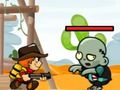 Permainan Cowboy menentang zombie talian
