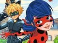 Permainan Perbezaan LadyBug talian