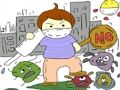 Permainan Teka melawan Coronavirus talian