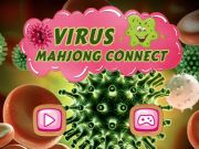 Permainan Sambungan Mahjong Virus talian