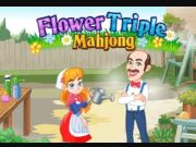 Permainan Bunga Triple Mahjong  talian