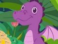 Permainan Mewarna Dinosaur Cute talian