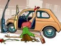 Permainan Teka-teki kereta kemalangan talian