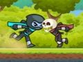 Permainan Ninja Berlari Naik Dan Turun talian