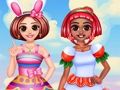 Permainan BFF Foodie Cosplay talian