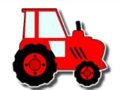 Permainan Mewarna Traktor Kanak yang Mudah talian