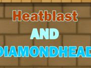 Permainan Heatblast dan diamondhead  talian