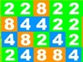 Permainan 2048 blok gabungan talian