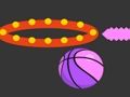 Permainan Dunk Ball menembak bola keranjang gelung talian