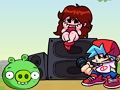 Permainan Friday Night Funkin 'vs PIG dari Angry Birds  talian