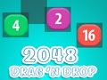 Permainan 2048 seret dan lepas talian