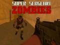Permainan Super Sarjan Zombie talian