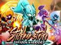 Permainan Stickman menyerang pejuang bayangan  talian