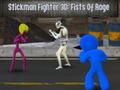 Permainan Petarung Stickman 3D: Tinju Kemarahan talian