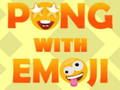 Permainan Pong dengan Emoji talian
