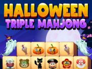 Permainan Halloween Triple Mahjong talian