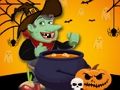 Permainan Permainan Teka-teki Halloween Perkataan Penyihir talian