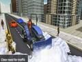 Permainan Simulator Memandu Jalan Pembersihan Salji Besar talian