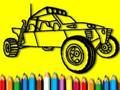 Permainan Kembali ke Sekolah: Buku Mewarnai Kereta Rali talian