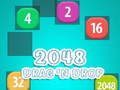 Permainan 2048 Drag'ndrop talian