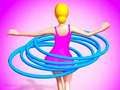 Permainan Tinggalkan Hula Hoops Rush talian