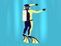 Permainan Water Dive 2D: Survival Dalam Air  talian
