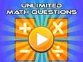 Permainan Soalan Matematik Tanpa Had talian