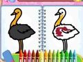 Permainan Permainan Mewarnai Burung talian