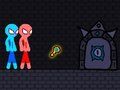 Permainan Tali Stickman Merah dan Biru  talian