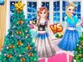 Permainan Ellie melawan Annie pokok Krismas talian
